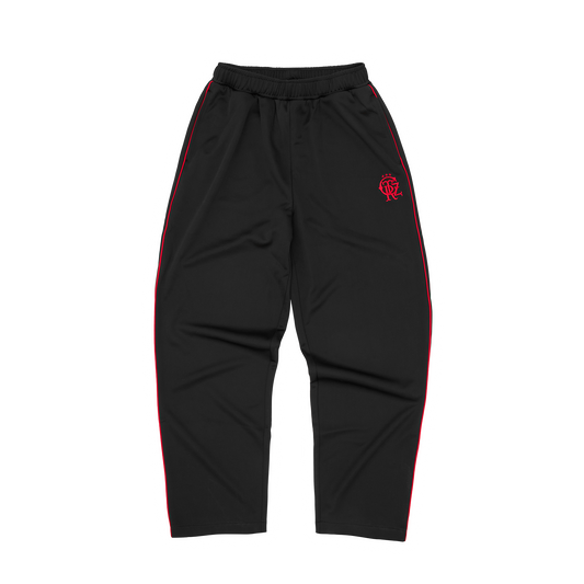 3 STAR CREST TRACK PANT [BLACK]