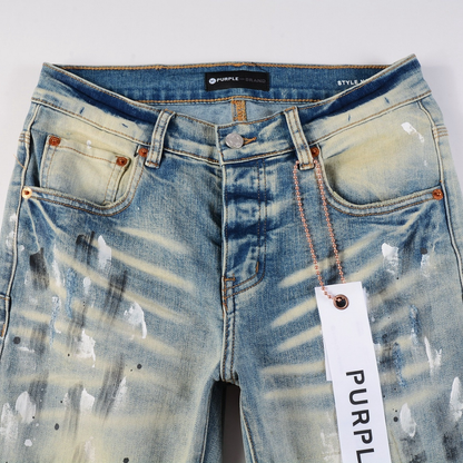 Purple Paint Blue Jeans