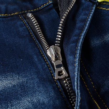 Amr Red Bandana Jeans