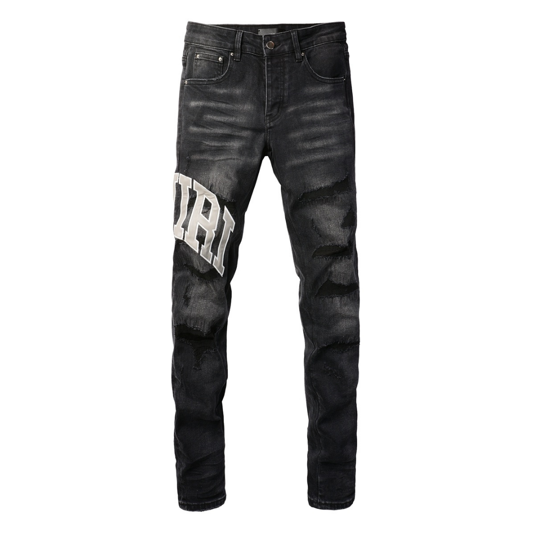 Amr Gradient Camo Jeans