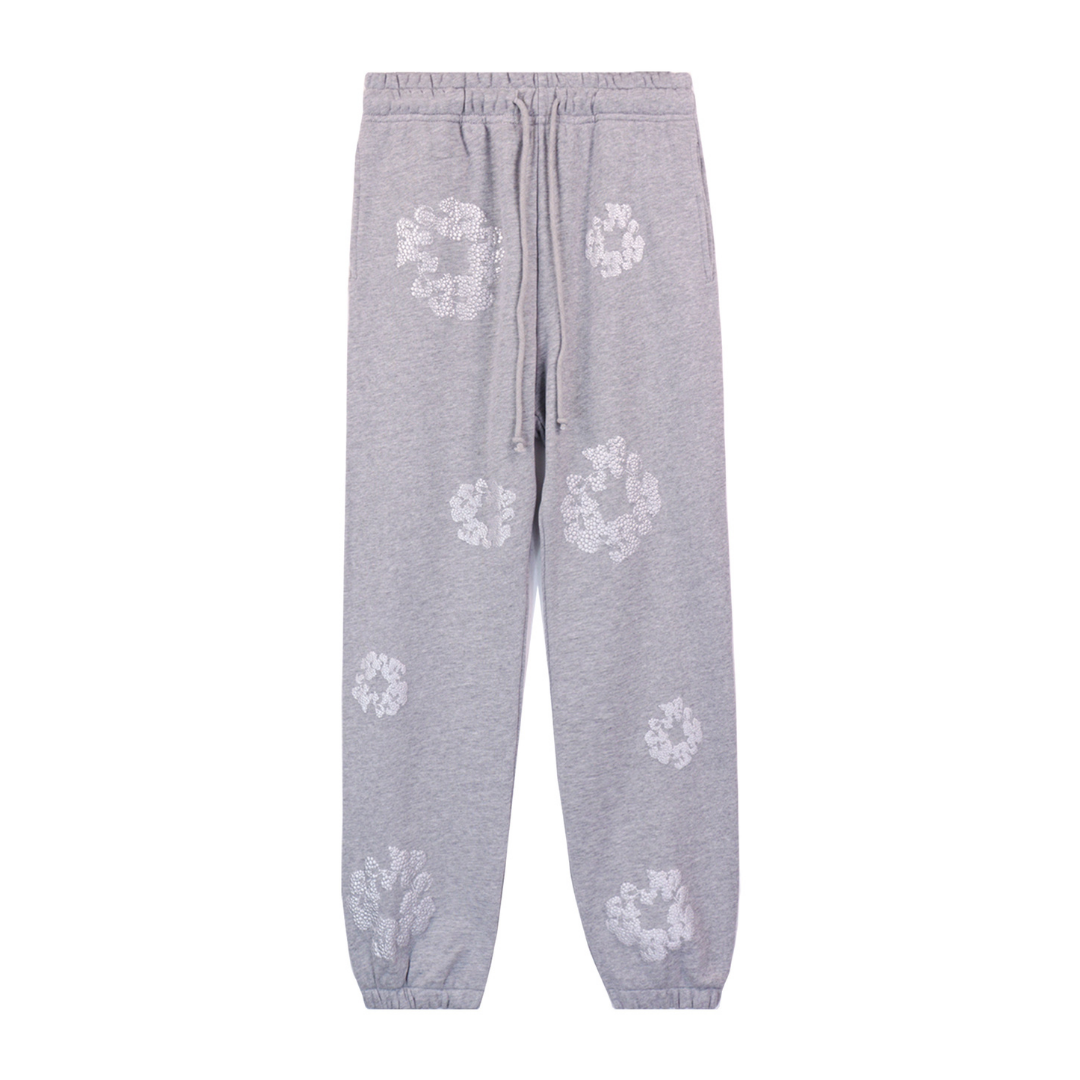 Denim Trs Diamonds Grey Pants