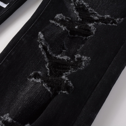 Amr M.A Bar Black Jeans