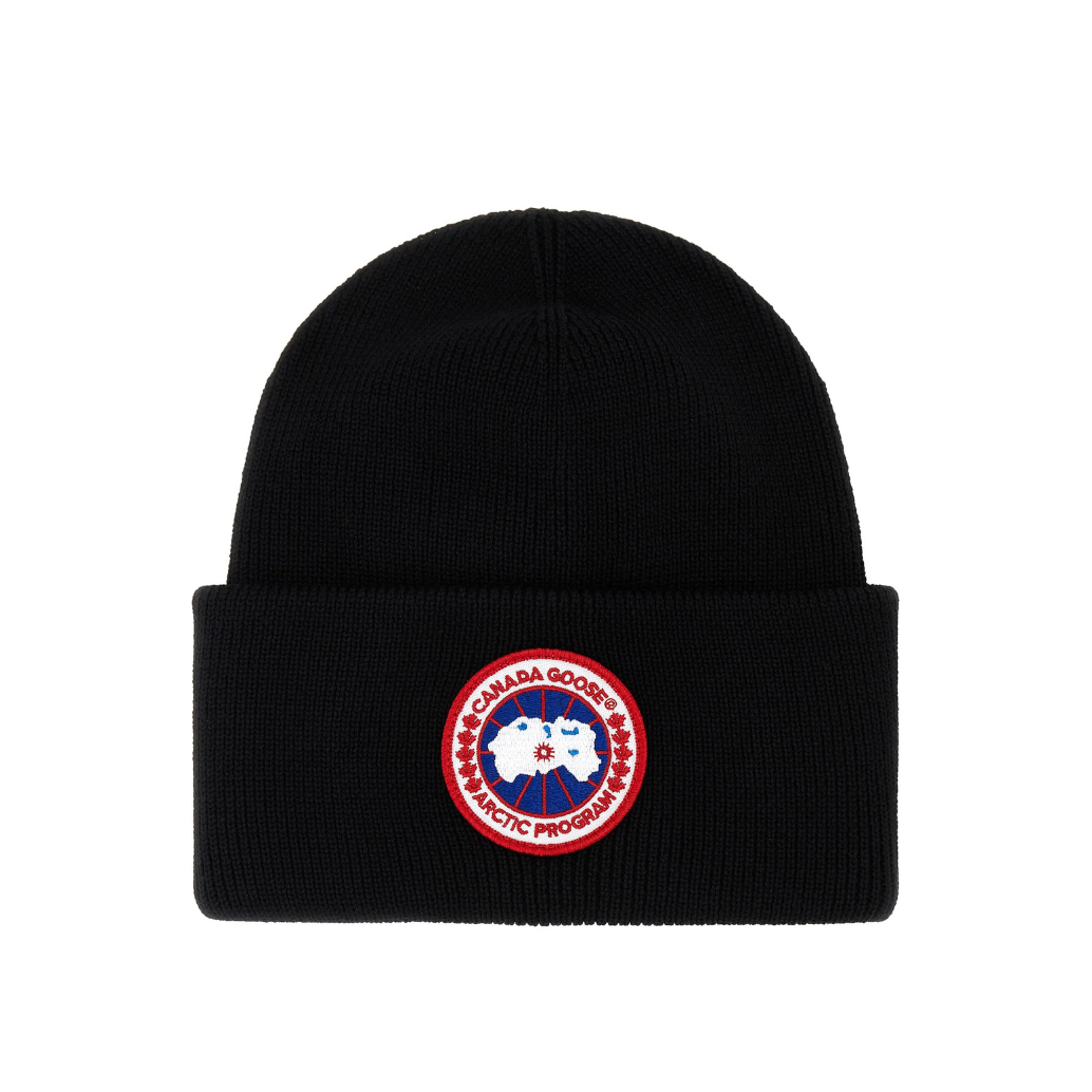 Goose Black Beanie