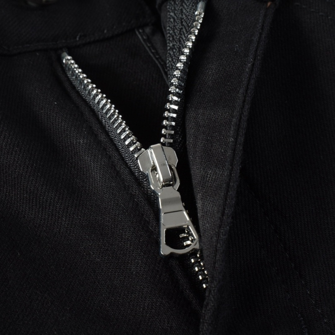 Amr Bandana Black Ripped Jeans