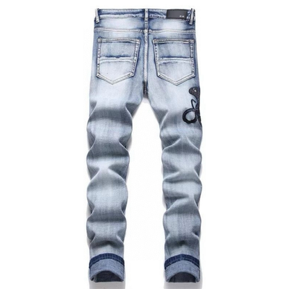 Amr Black Snake Jeans