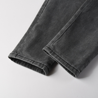 Purple Grey Diamonds Jeans