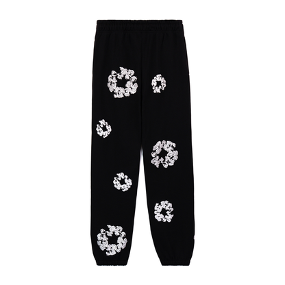 Denim Trs Diamonds Black Pants