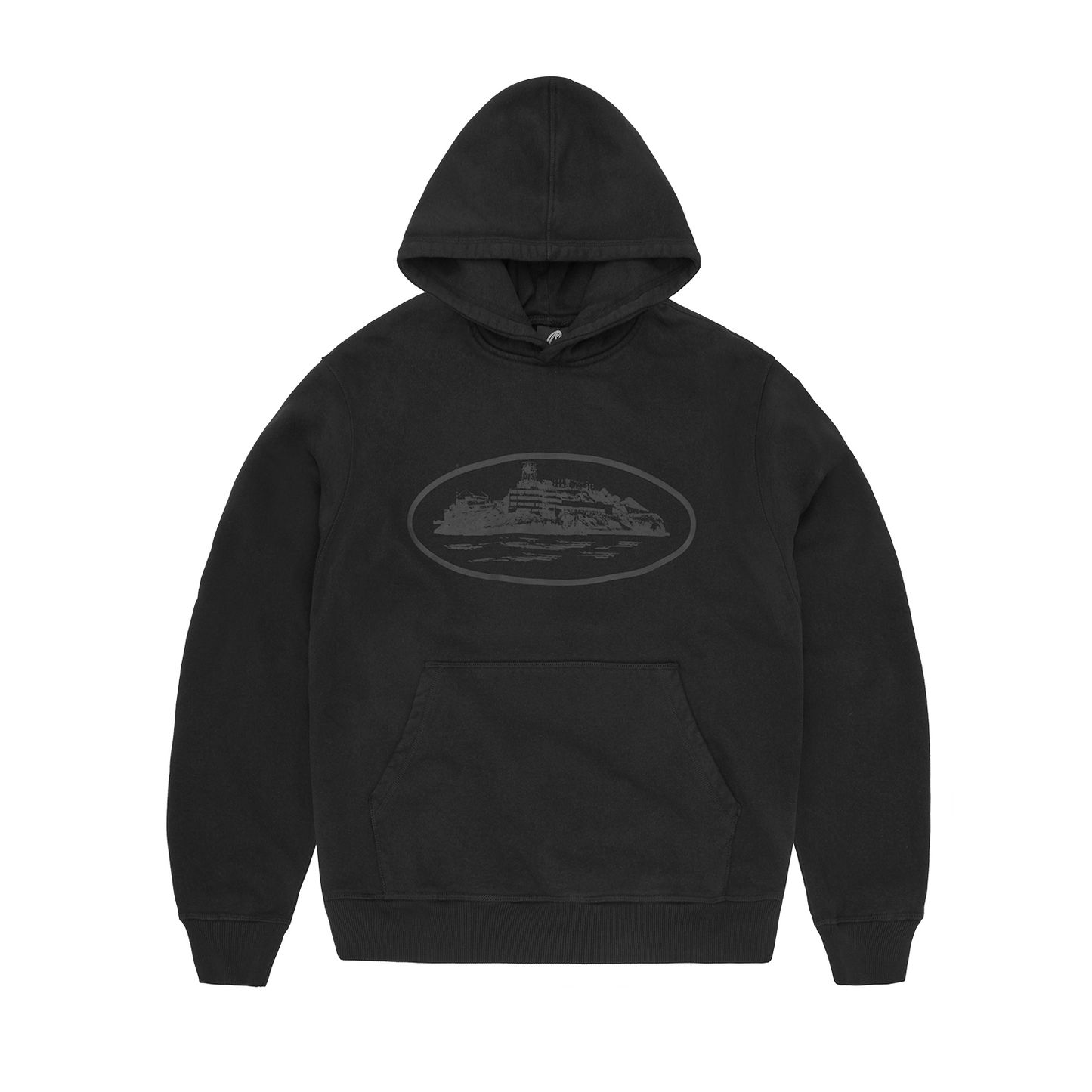 ALCATRAZ HOODIE 2025 [BLACK / BLACK]