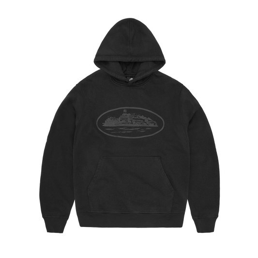 ALCATRAZ HOODIE 2025 [BLACK / BLACK]