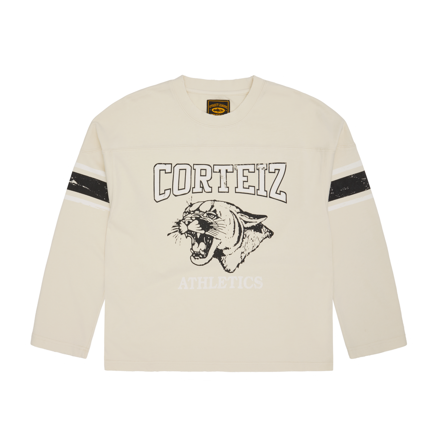 ATHLETICS HEAVYWEIGHT LS TOP [CREAM]