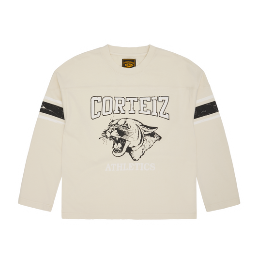 ATHLETICS HEAVYWEIGHT LS TOP [CREAM]