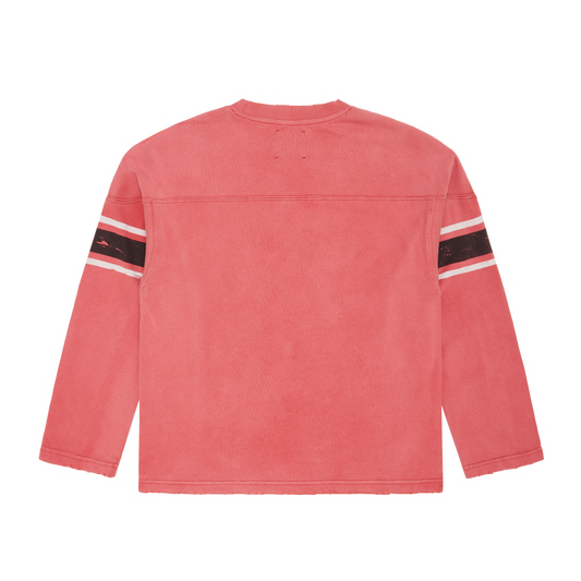 ATHLETICS HEAVYWEIGHT LS TOP [RED]