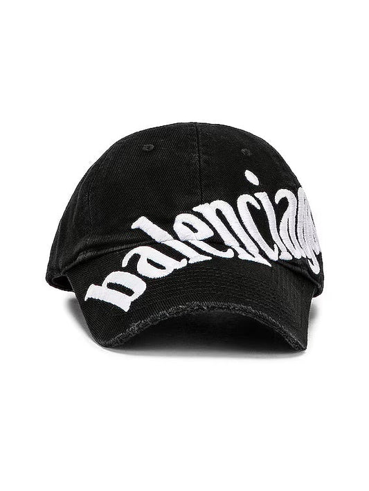 Balenci Diagonal Logo Cap