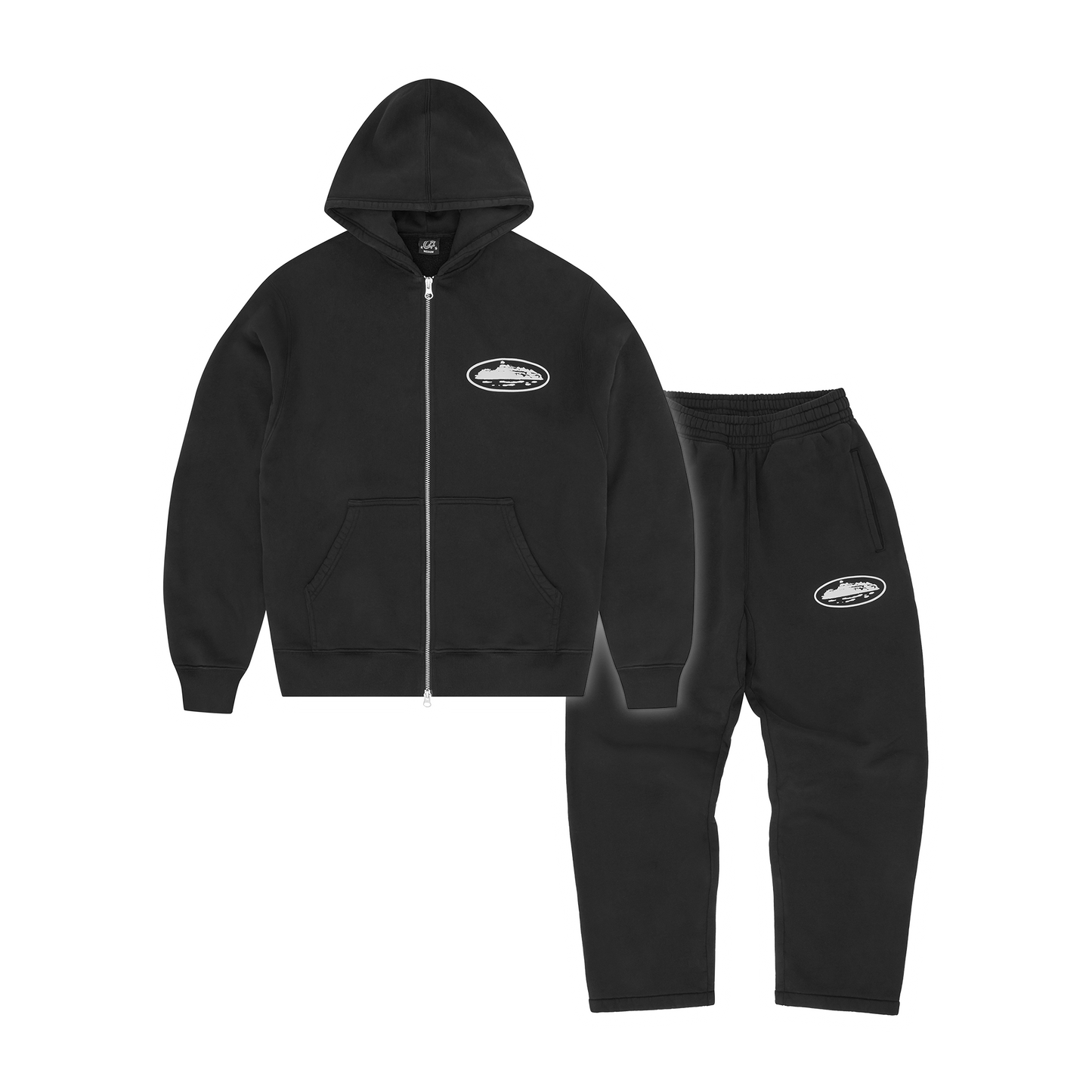 ISLAND PUFF PRINT TRACKSUIT [BLACK]