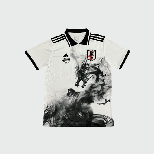 STÜSSY x “JAPAN” JERSEY - BLACK DRAGON