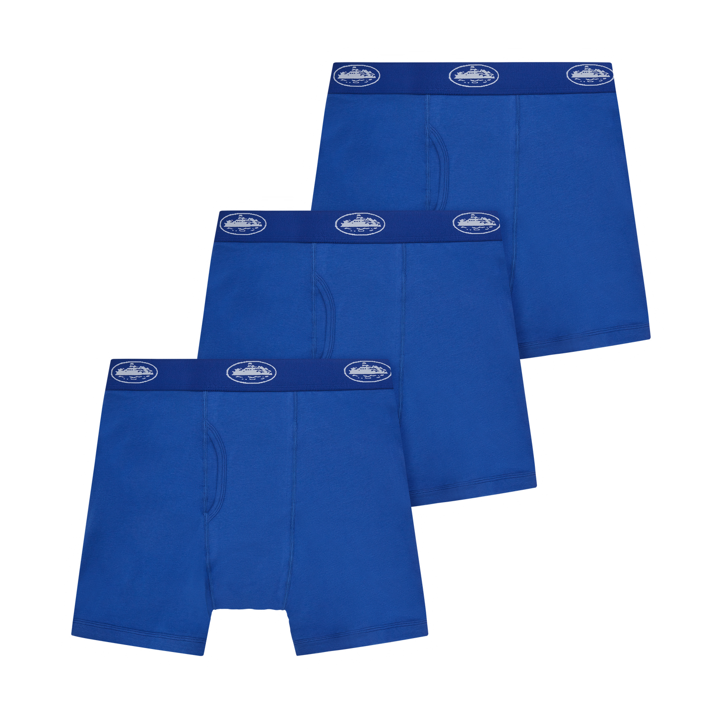 BLUE ALCATRAZ BOXERS [3 PACK]