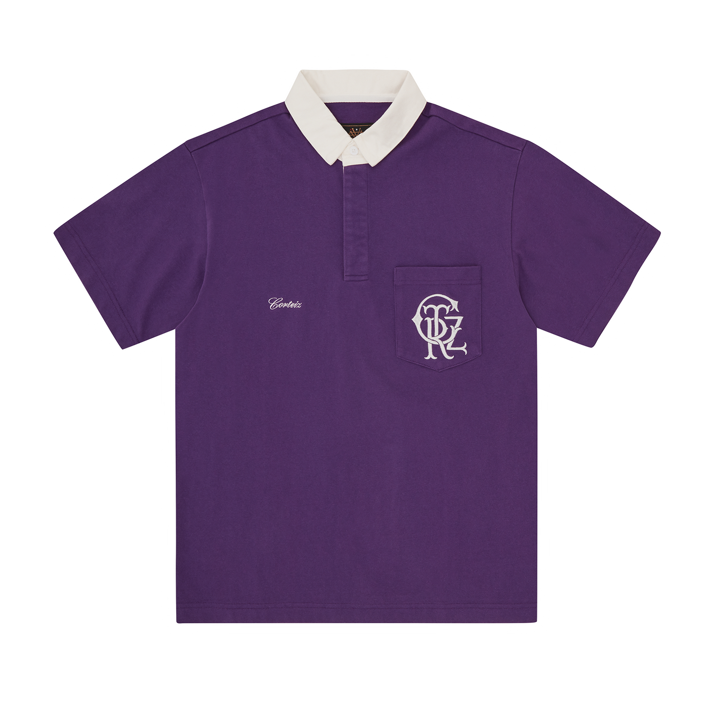 CREST RUGBY POLO [PURPLE]