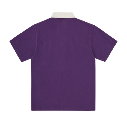 CREST RUGBY POLO [PURPLE]