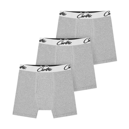 GREY ALLSTARZ BOXERS [3 PACK]