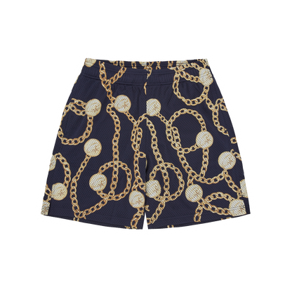 CHAINS MESH SHORT [NAVY]