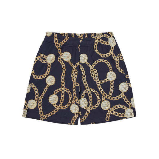 CHAINS MESH SHORT [NAVY]