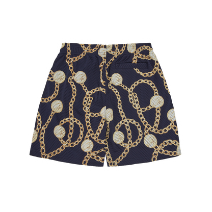 CHAINS MESH SHORT [NAVY]