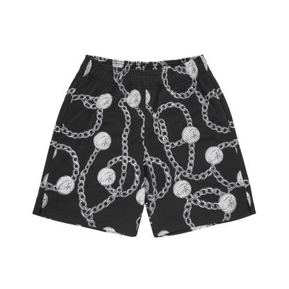 CHAINS MESH SHORT [BLACK]