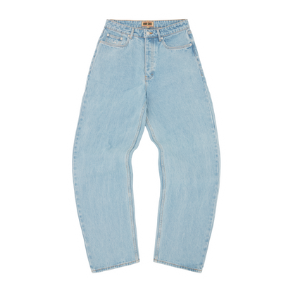 DUAL STRIPE BAGGY JEANS [STONEWASH]
