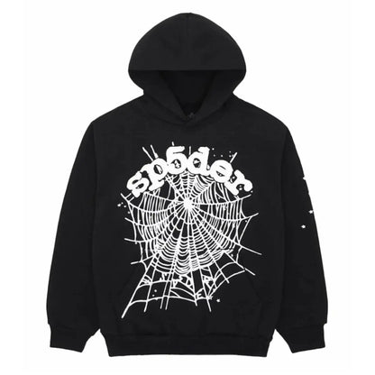 V2 Web Hoodie Midnight Black