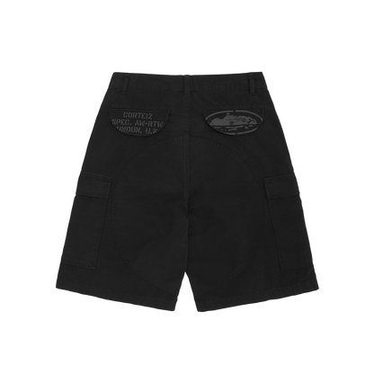 GUERILLAZ CARGO SHORT [BLACK]
