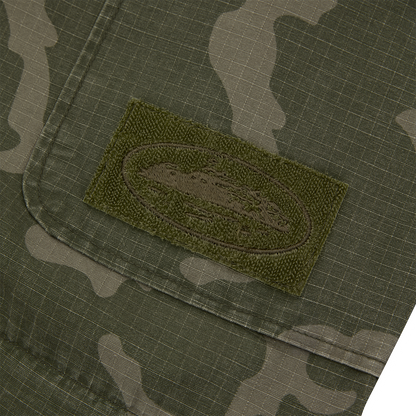 GUERILLAZ CONVERTIBLE PANT [GREEN CAMO]