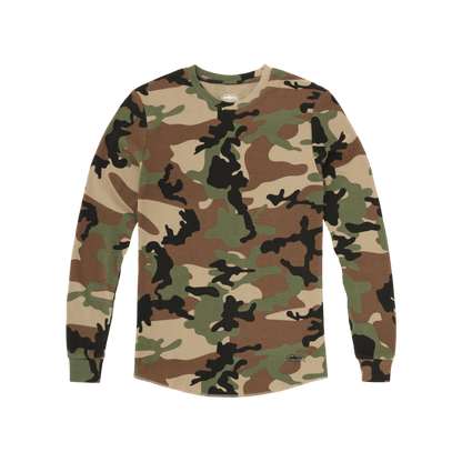 GUERILLAZ THERMAL LS TEE [WOODLAND CAMO]