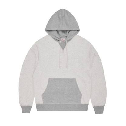 HMP CONTRAST PANEL HOODIE [HEATHER GREY]