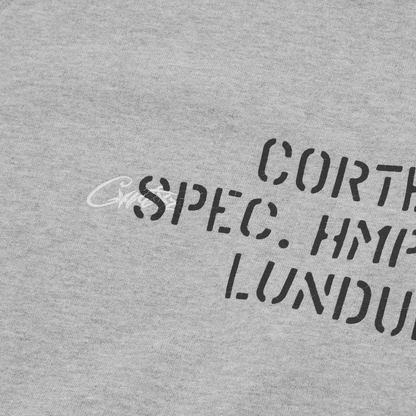 HMP STENCIL CREWNECK [LIGHT HEATHER]