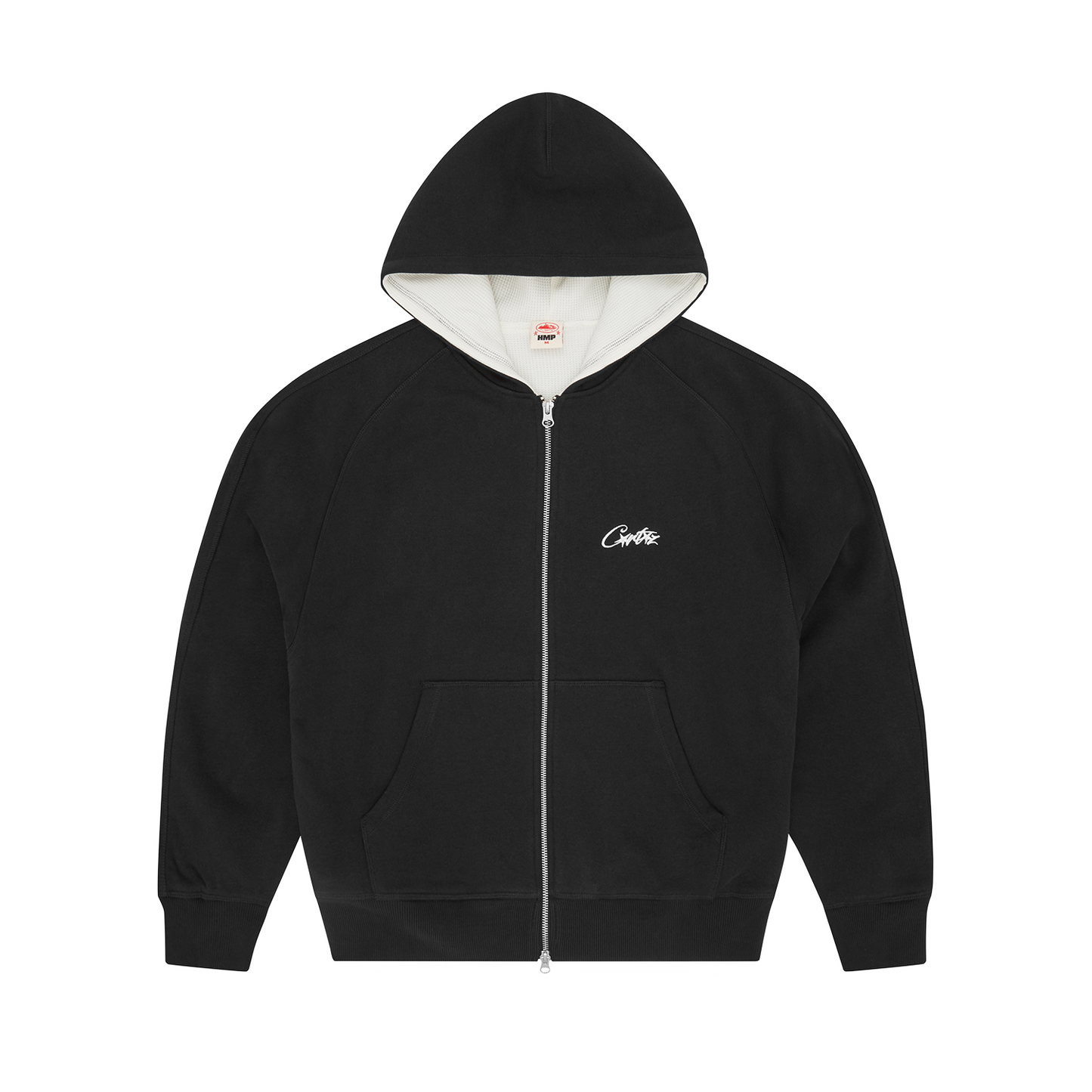 HMP THERMAL ZIP HOODIE [BLACK]