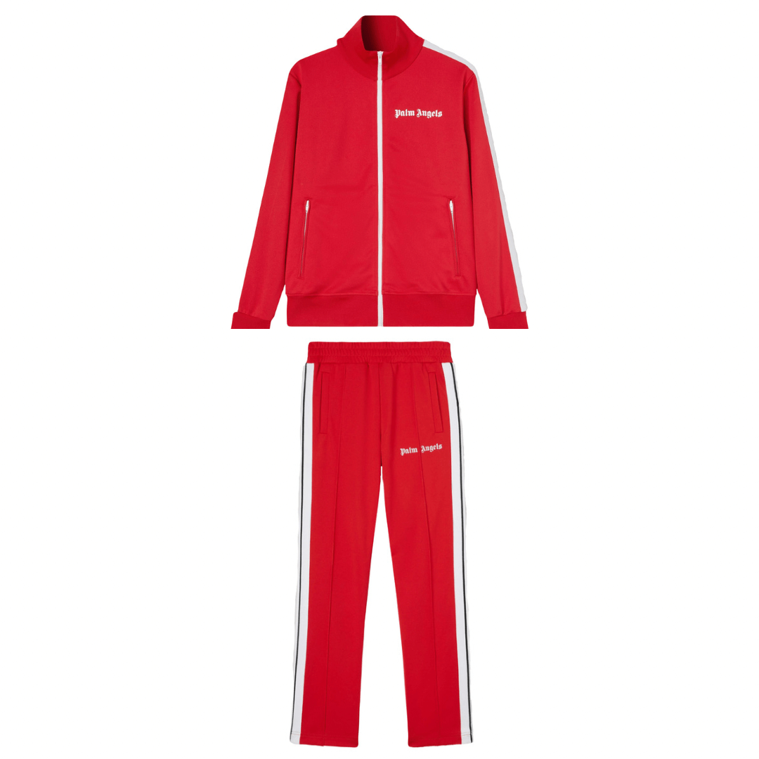 Palm Angels Red Tracksuit