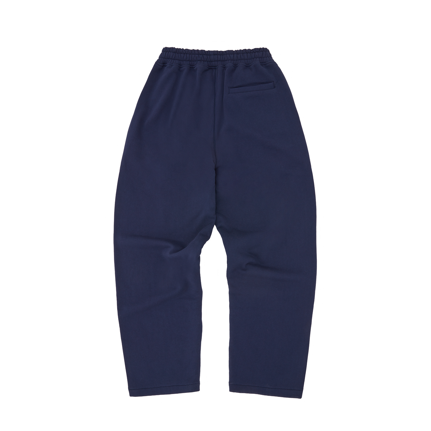 ISLAND PUFF PRINT OPEN HEM SWEATPANT [NAVY]