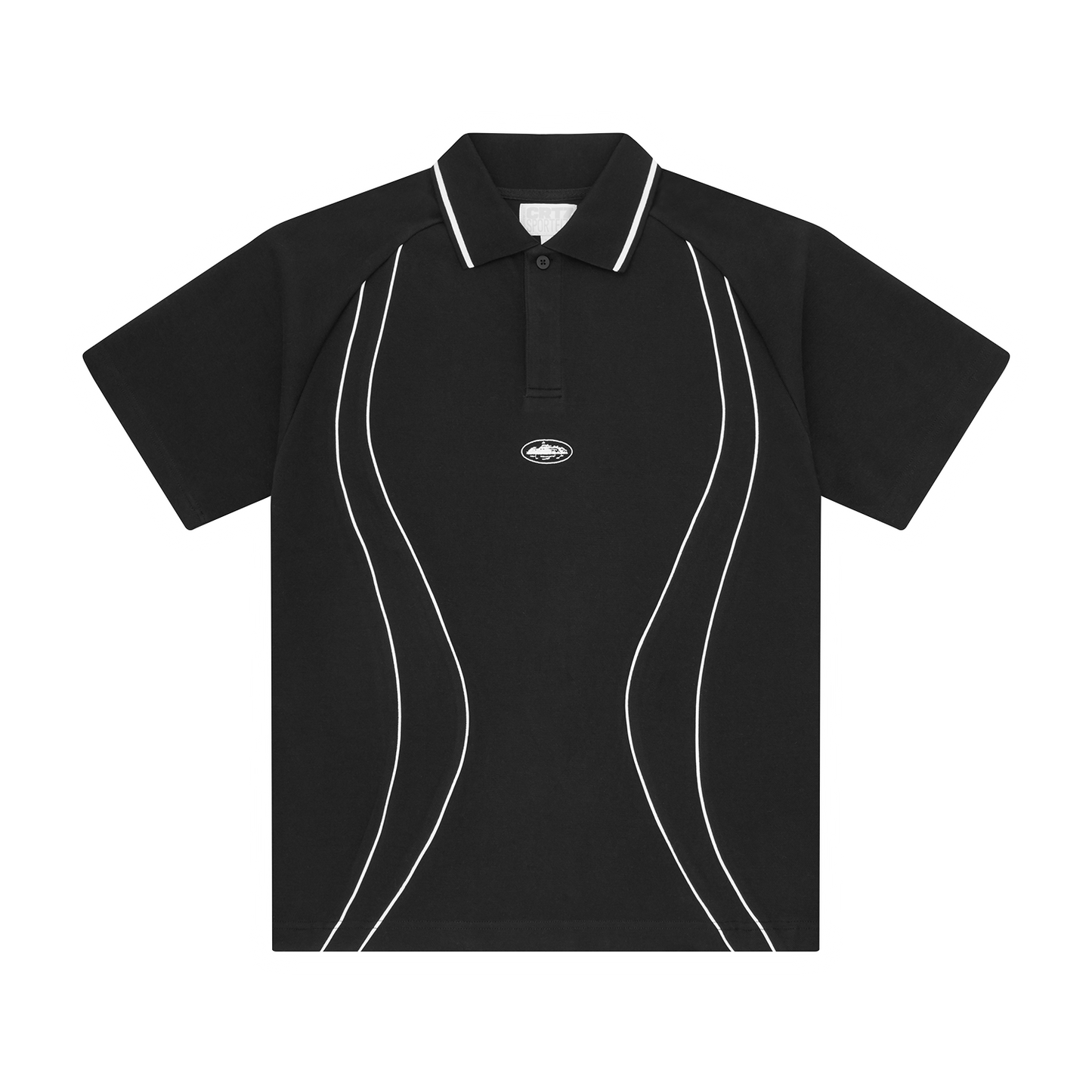ISLAND PIQUE POLO SHIRT [BLACK]