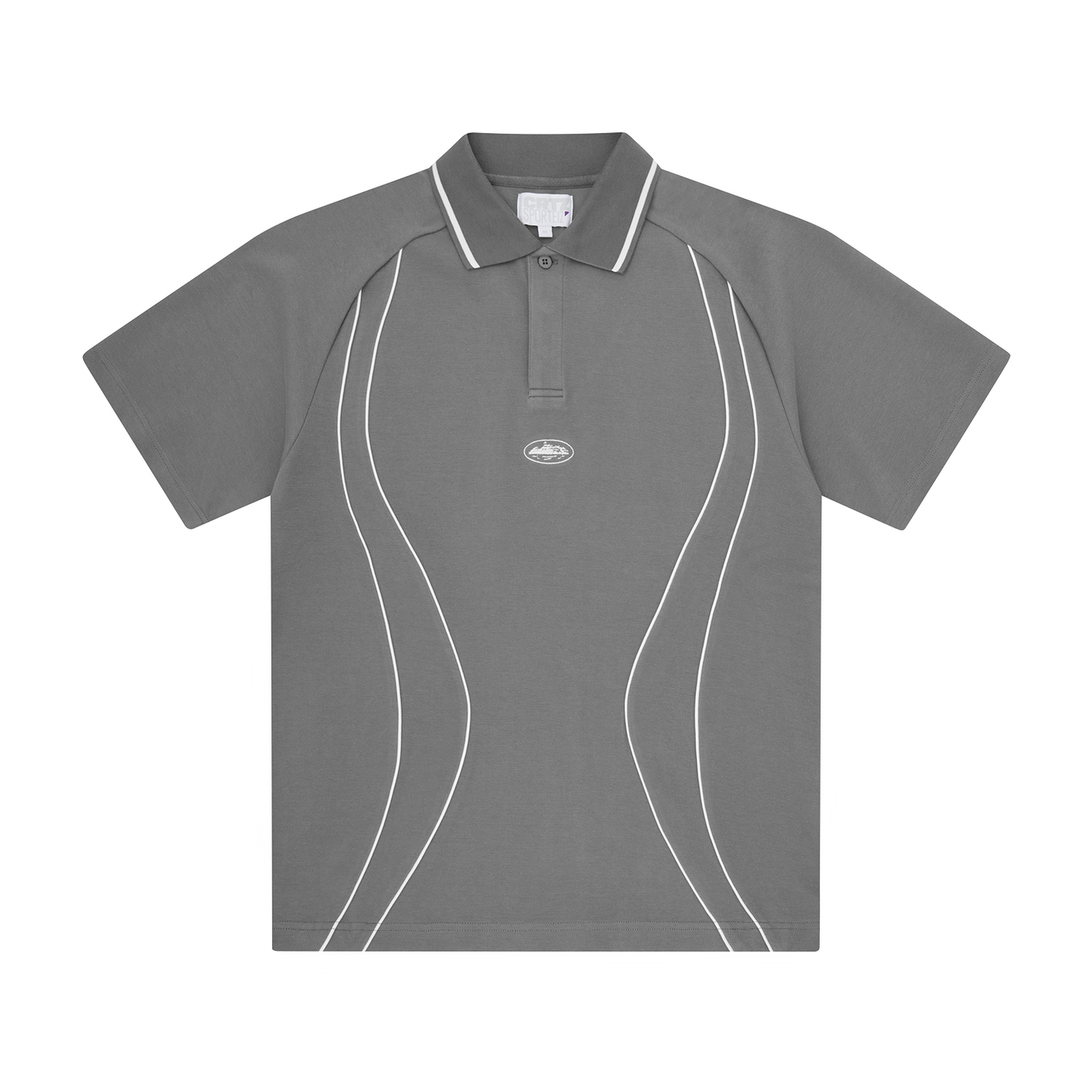 ISLAND PIQUE POLO SHIRT [GREY]