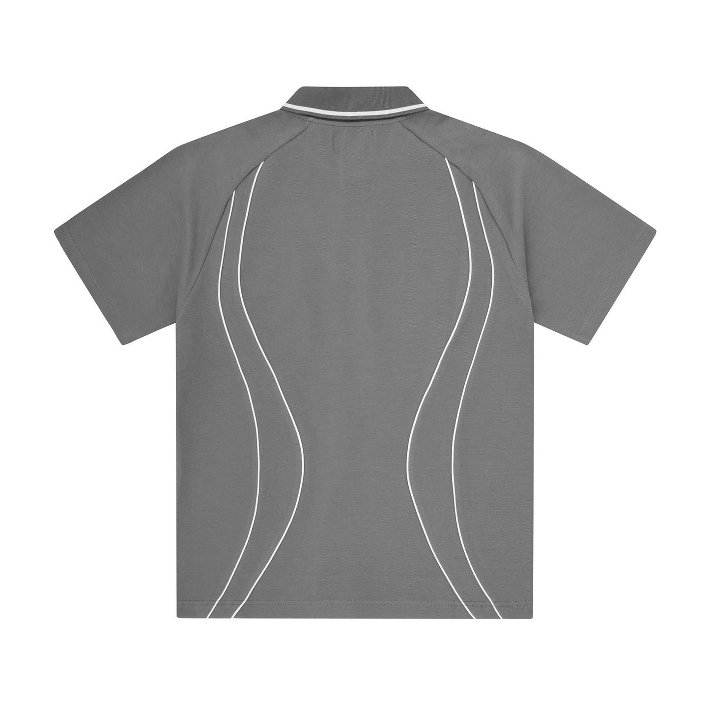 ISLAND PIQUE POLO SHIRT [GREY]