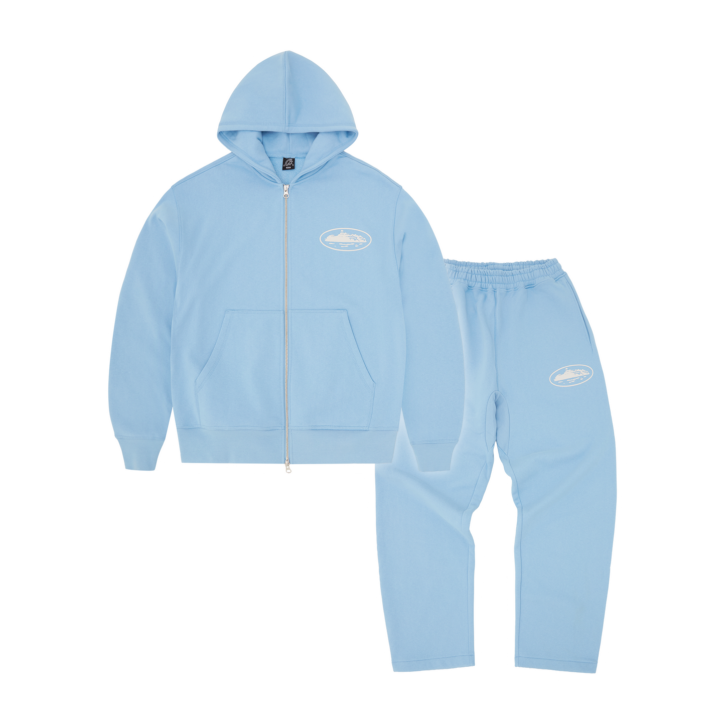 ISLAND PUFF PRINT TRACKSUIT [BABY BLUE]