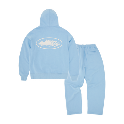 ISLAND PUFF PRINT TRACKSUIT [BABY BLUE]
