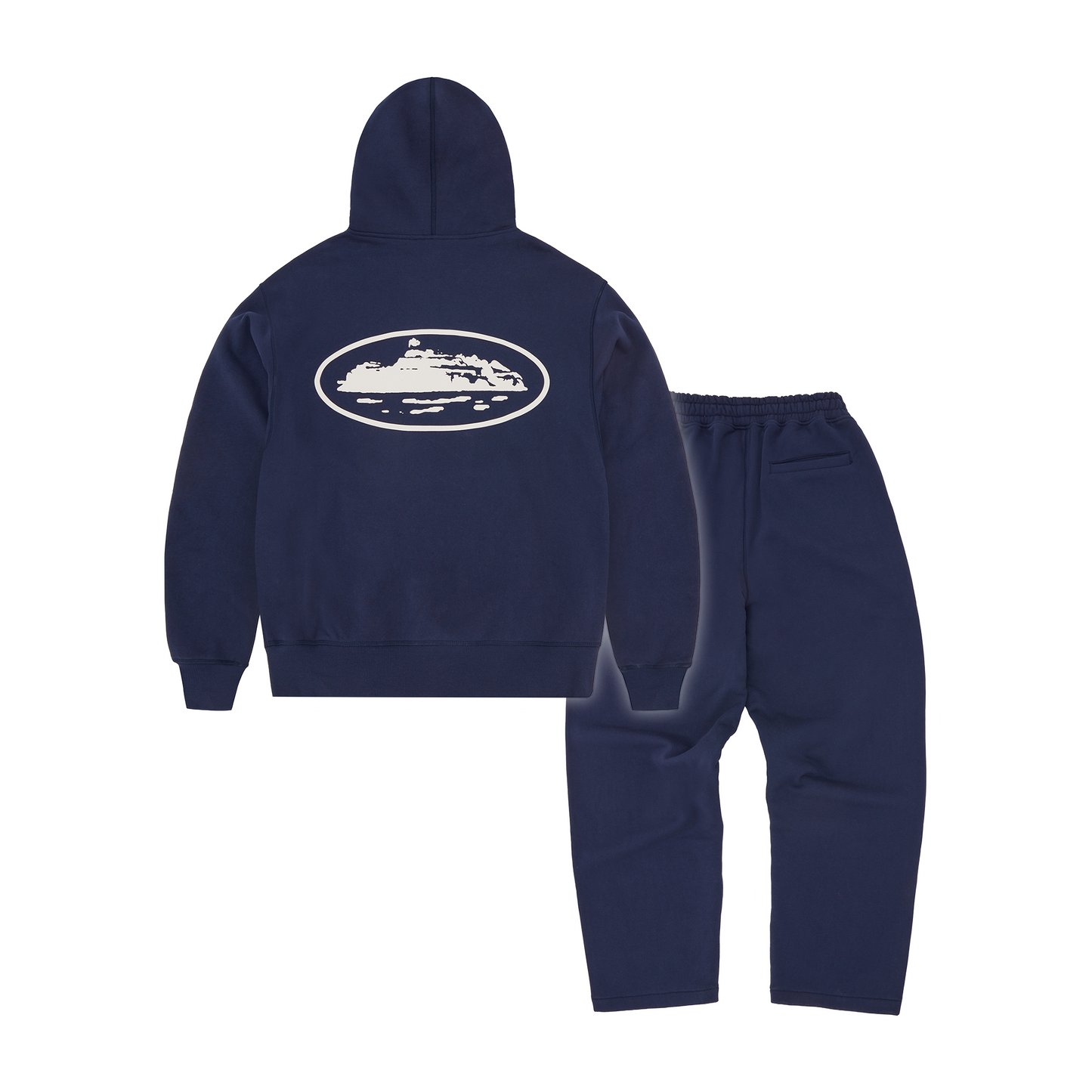 ISLAND PUFF PRINT TRACKSUIT [NAVY]