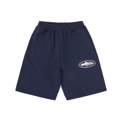 ISLAND PUFF PRINT SWEATSHORT [NAVY]