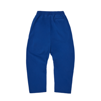ISLAND PUFF PRINT OPEN HEM SWEATPANT [WASHED ROYAL]