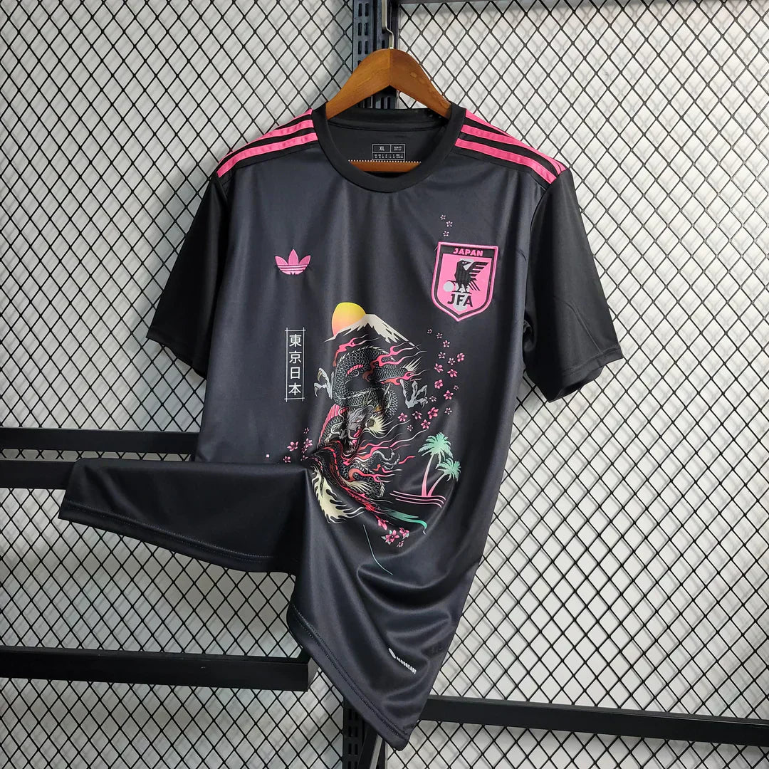 Japan 2023 Special Edition Black Pink Shirt