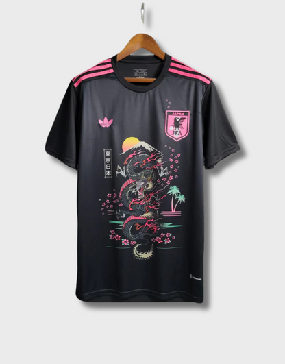 Japan 2023 Special Edition Black Pink Shirt