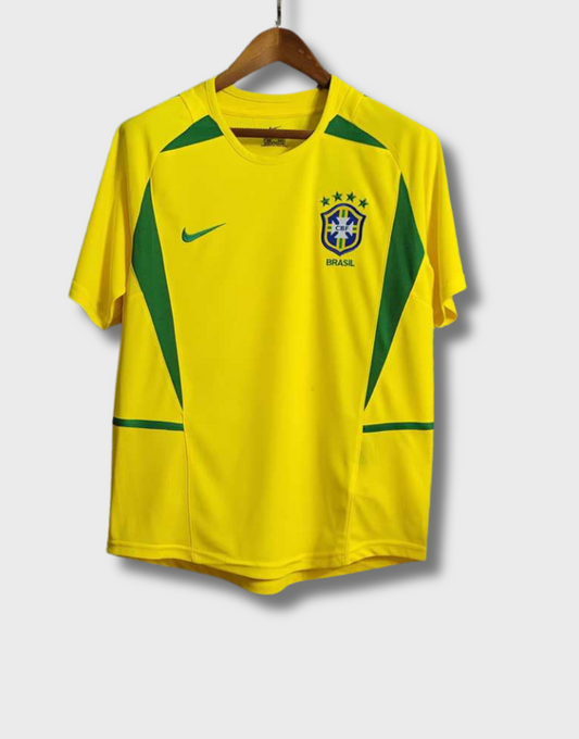 2002 Brazil Home Retro Jersey