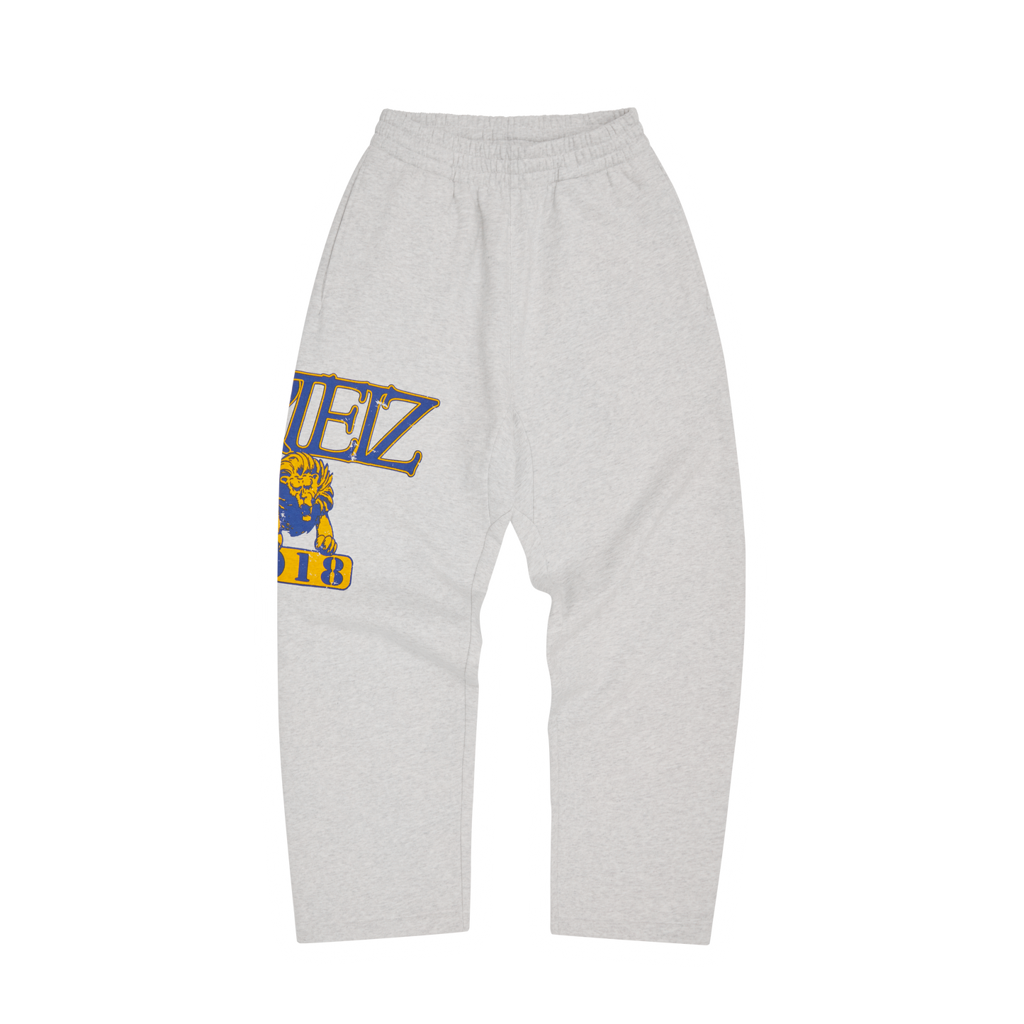 LION OPEN HEM SWEATPANT [LIGHT HEATHER]