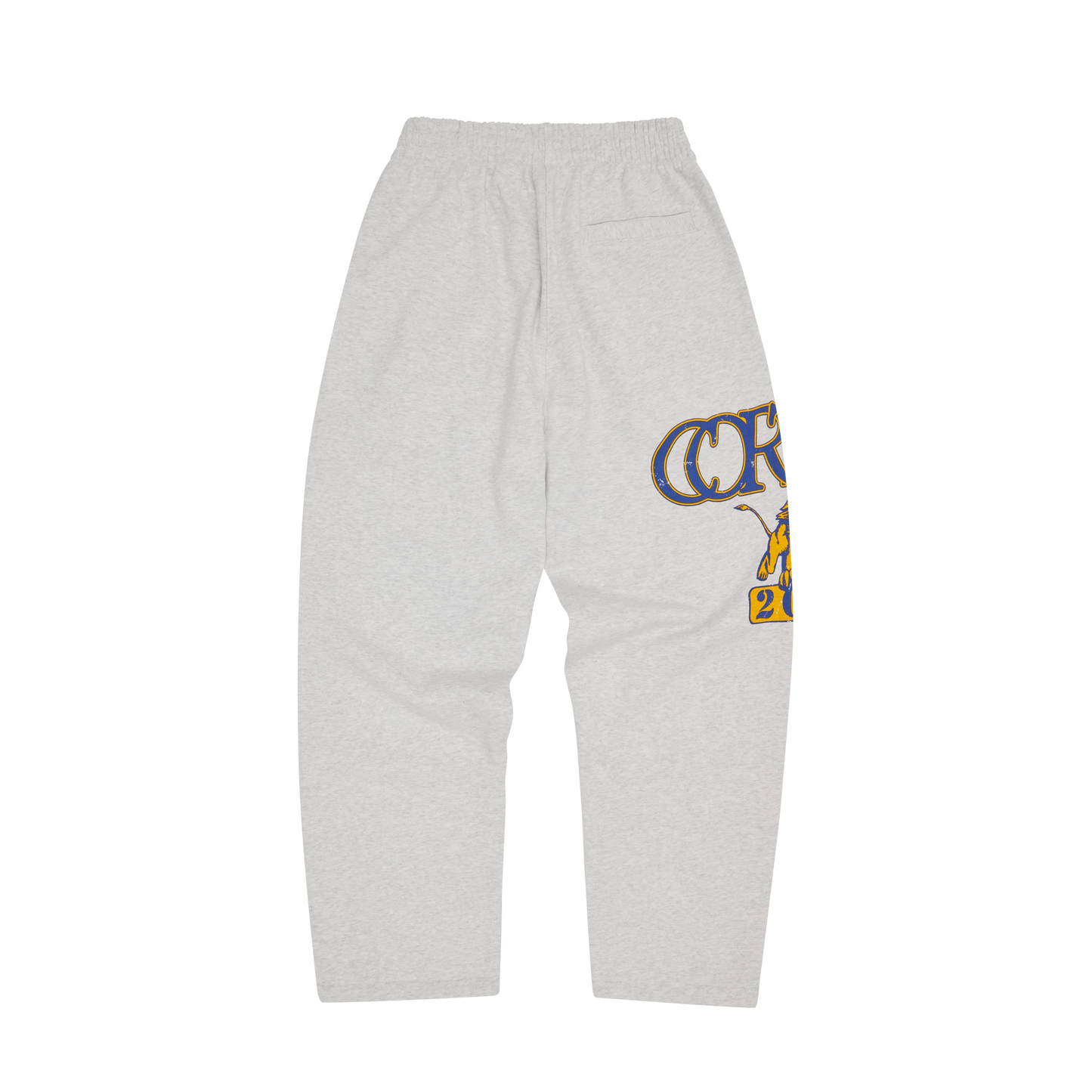 LION OPEN HEM SWEATPANT [LIGHT HEATHER]